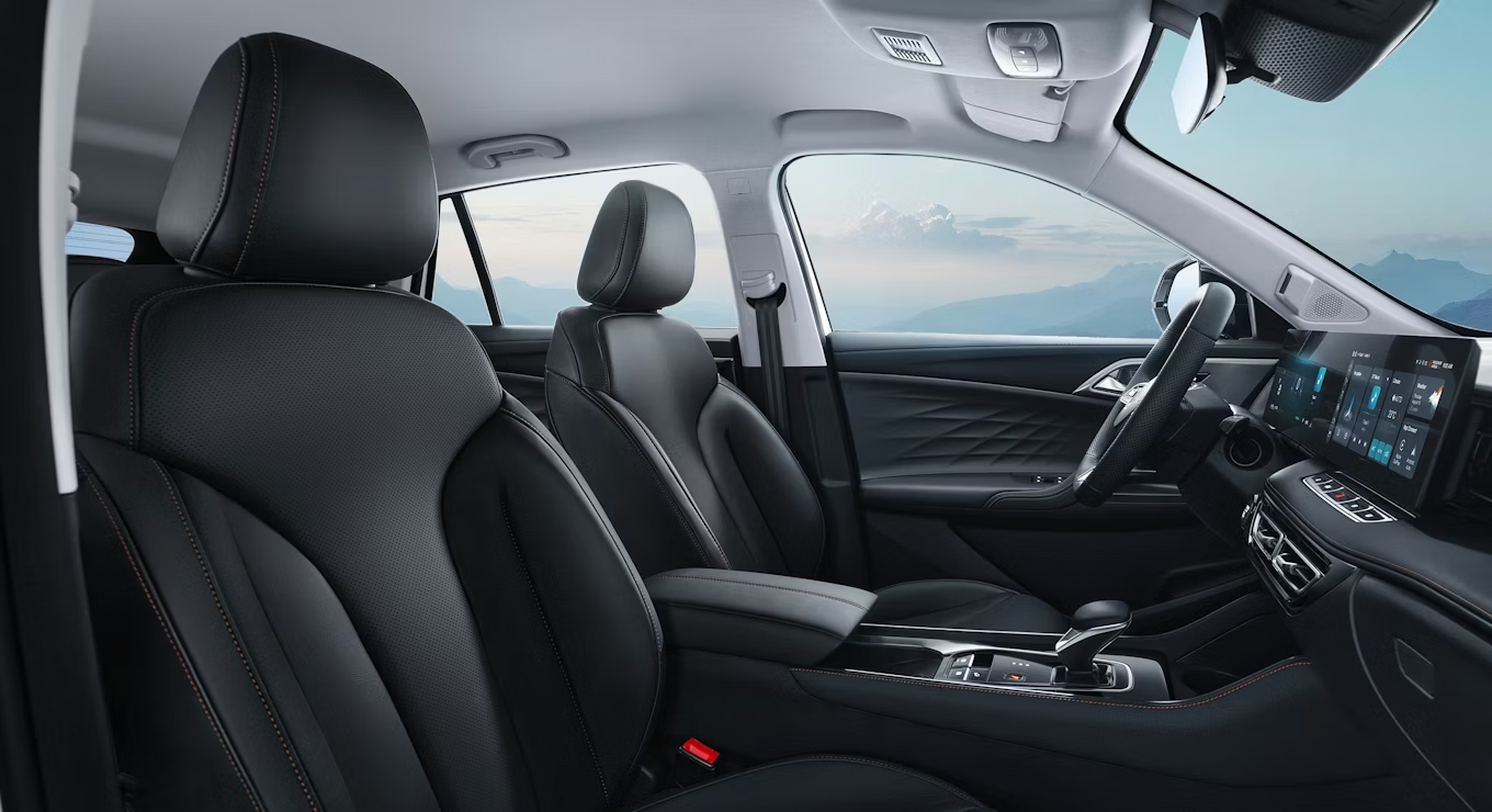 MG HS Hybrid+ Sitze mit hochwertigen Materialien